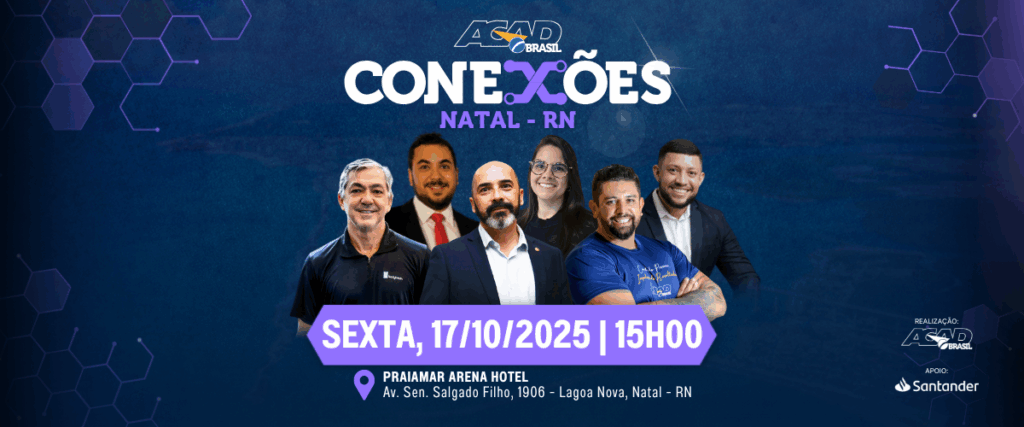 Últimas vagas para o ACAD Brasil Conexões Natal